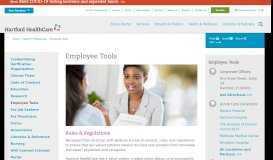 
							         Employee Tools | Hartford HealthCare								  
							    