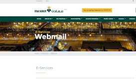 
							         Employee Webmail - Maaden | Saudi Arabian Mining Company								  
							    