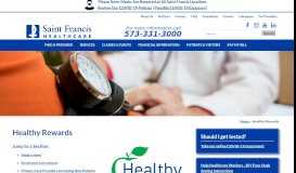 
							         Employee Wellness Programs | Saint Francis Medical Center								  
							    