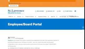 
							         Employee/Board Portal | Canton-Potsdam Hospital								  
							    