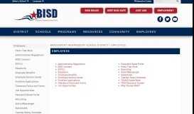 
							         Employees - Brazosport Independent School District								  
							    