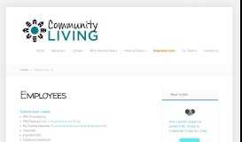 
							         Employees - Community Living Inc.								  
							    