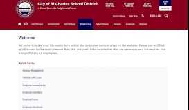 
							         Employees / Homepage - City of St. Charles School District								  
							    