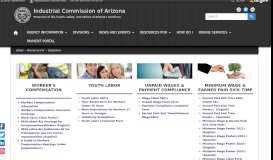 
							         Employees | Industrial Commission of Arizona								  
							    