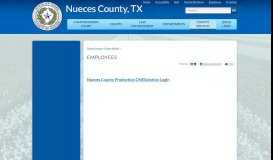 
							         Employees | Nueces County, TX								  
							    