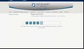 
							         Employees Overview - Infirmary Health, Across Southern Alabama								  
							    
