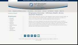 
							         Employees Overview - Infirmary Health, Across Southern ...								  
							    