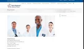 
							         Employees | Paris Regional Medical Center								  
							    