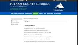 
							         Employees - Putnam County Schools								  
							    