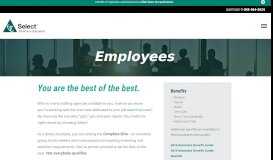 
							         Employees - Select Staffing								  
							    