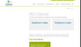 
							         Employer, Employee, & PEO Client Logins								  
							    