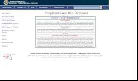 
							         Employer Loss Run Database - Florida Department of ...								  
							    