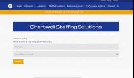 
							         Employer Panel - Chartwell Staffing Solutions CA, GA, IL, NV ...								  
							    
