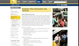 
							         Employer Pass Information and Services - DART.org								  
							    