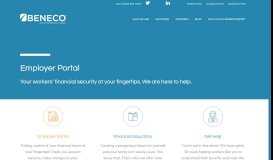 
							         Employer Portal - Beneco								  
							    