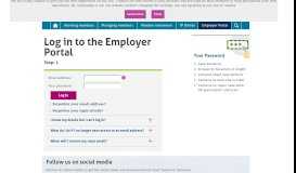 
							         Employer Portal - Teachers' Pensions								  
							    