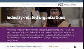 
							         Employer Services Links | MedExpress Urgent Care								  
							    