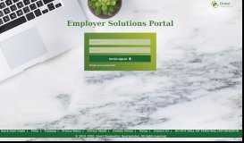 
							         Employer Solutions Portal								  
							    