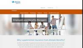 
							         Employers - Allstate Benefits								  
							    