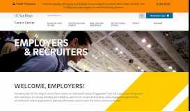 
							         Employers and Recruiters - UCSD Career Center								  
							    