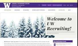
							         Employers – Career & Internship Center | University of Washington								  
							    