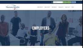 
							         Employers | Discovery Benefits								  
							    