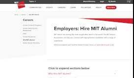 
							         Employers: Hire MIT Alumni | alum.mit.edu								  
							    