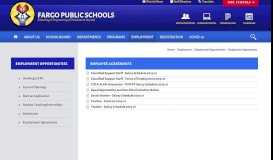 
							         Employment Agreements - Fargo Public Schools								  
							    