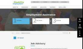 
							         Employment Assistance - SG Enable								  
							    