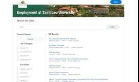 
							         Employment at Saint Leo University - Myworkdayjobs.com								  
							    