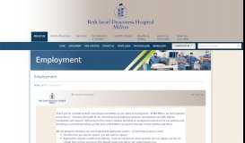 
							         Employment Beth Israel Deaconess Hospital-Milton - HealthcareSource								  
							    