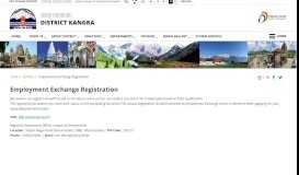 
							         Employment Exchange Registration | District Kangra | India								  
							    