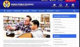 
							         Employment - Fargo Public Schools								  
							    