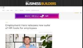 
							         Employment Hero releases new suite of HR tools for employees								  
							    