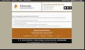 
							         Employment Home - Edmonds School District								  
							    
