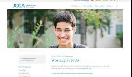 
							         Employment - JCCA								  
							    