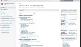 
							         Employment Knowledge Base - Confluence Mobile - Confluence Wiki ...								  
							    