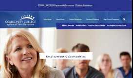 
							         Employment Opportunities - CCSNH								  
							    