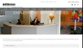 
							         Employment Opportunities - Ernst & Haas Property Management								  
							    
