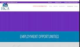 
							         Employment Opportunities | HCA - Helping Celebrate Abilities ...								  
							    