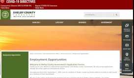 
							         Employment Opportunities | Shelby County, TN - Official Website								  
							    