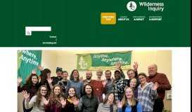 
							         Employment Opportunities Wilderness Inquiry								  
							    