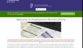 
							         Employment Permits Online System								  
							    
