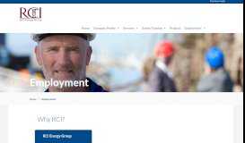 
							         Employment | RCI Consultants								  
							    