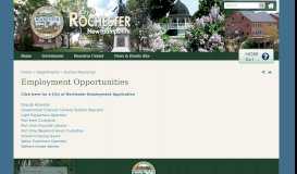 
							         Employment | Rochester NH								  
							    