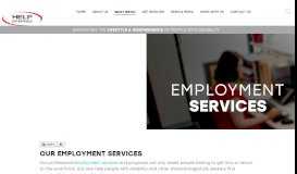 
							         Employment Services - Help Enterprises								  
							    
