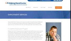 
							         Employment Services - Helping Hand Center								  
							    