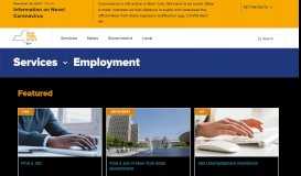 
							         Employment | The State of New York - NY.gov								  
							    