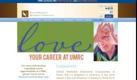 
							         Employment | United Methodist Retirement Communities | A Leader in ...								  
							    