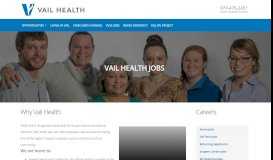 
							         Employment | Vail Health in Vail, Colorado								  
							    